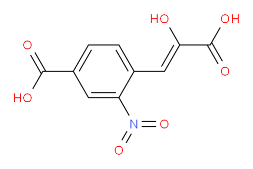 (Z)-4-(2-carboxy-2-hydroxyvinyl)-3-nitrobenzoic acid