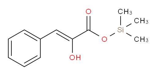 (Z)-trimethylsilyl 2-hydroxy-3-phenylacrylate