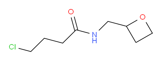 4-chloro-N-(oxetan-2-ylmethyl)butanamide