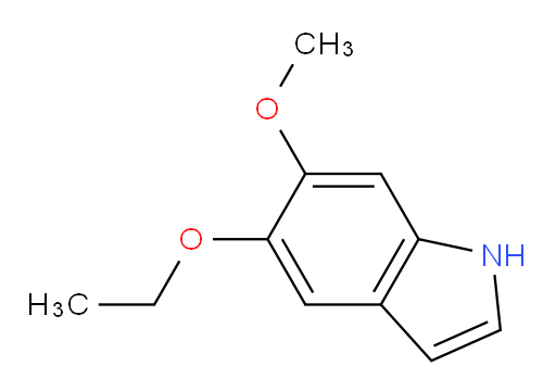 5-ethoxy-6-methoxy-1H-indole