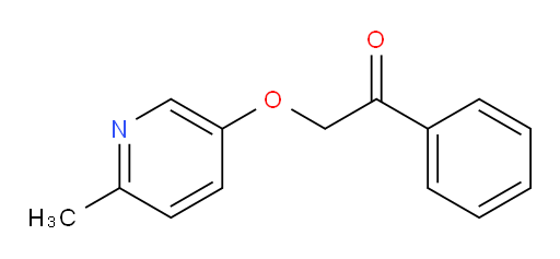 2-((6-methylpyridin-3-yl)oxy)-1-phenylethanone