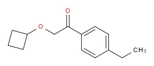 2-cyclobutoxy-1-(4-ethylphenyl)ethanone
