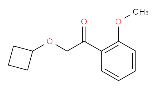 2-cyclobutoxy-1-(2-methoxyphenyl)ethanone