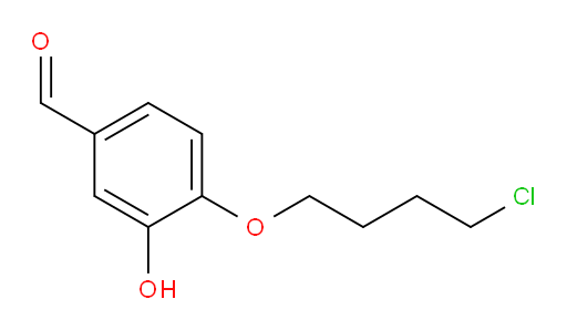 4-(4-chlorobutoxy)-3-hydroxybenzaldehyde
