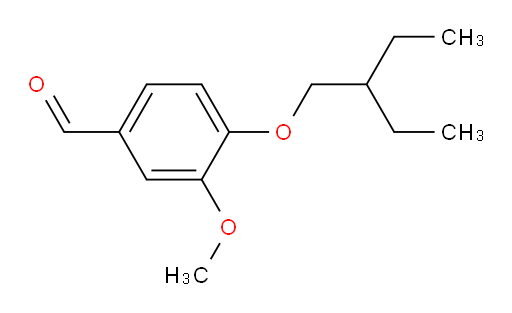 4-(2-ethylbutoxy)-3-methoxybenzaldehyde