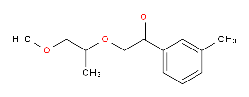 2-((1-methoxypropan-2-yl)oxy)-1-(m-tolyl)ethanone