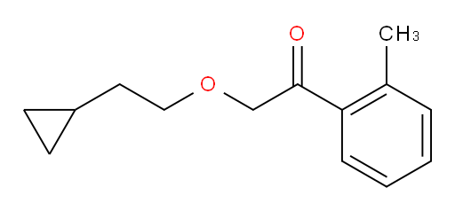 2-(2-cyclopropylethoxy)-1-(o-tolyl)ethanone