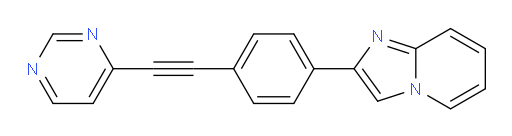 2-(4-(pyrimidin-4-ylethynyl)phenyl)imidazo[1,2-a]pyridine