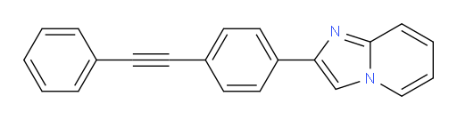 2-(4-(phenylethynyl)phenyl)imidazo[1,2-a]pyridine
