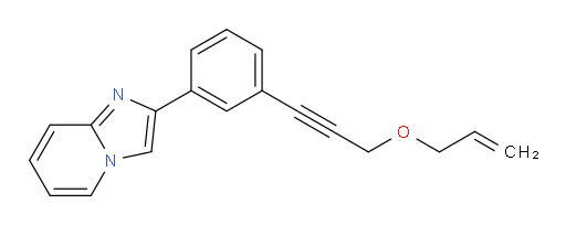 2-(3-(3-(allyloxy)prop-1-yn-1-yl)phenyl)imidazo[1,2-a]pyridine