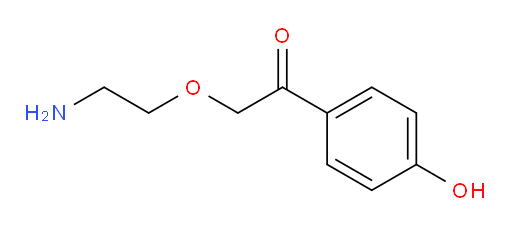 2-(2-aminoethoxy)-1-(4-hydroxyphenyl)ethanone