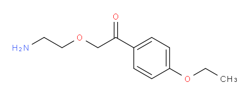 2-(2-aminoethoxy)-1-(4-ethoxyphenyl)ethanone