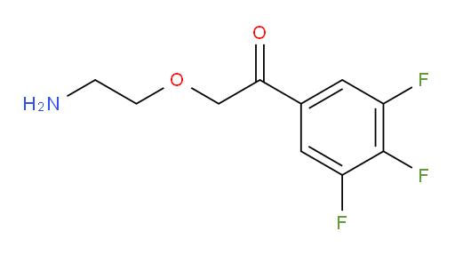 2-(2-aminoethoxy)-1-(3,4,5-trifluorophenyl)ethanone
