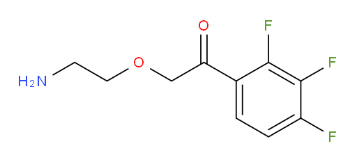 2-(2-aminoethoxy)-1-(2,3,4-trifluorophenyl)ethanone