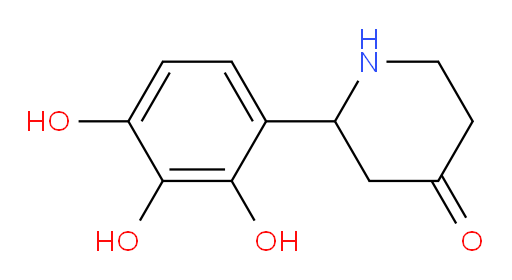 2-(2,3,4-trihydroxyphenyl)piperidin-4-one