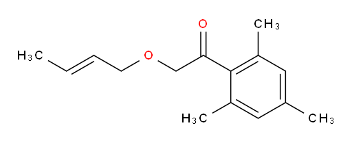 (E)-2-(but-2-en-1-yloxy)-1-mesitylethanone