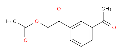 2-(3-acetylphenyl)-2-oxoethyl acetate