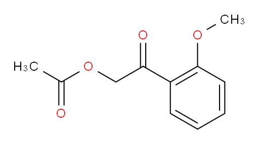 2-(2-methoxyphenyl)-2-oxoethyl acetate