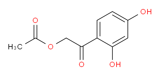 2-(2,4-dihydroxyphenyl)-2-oxoethyl acetate