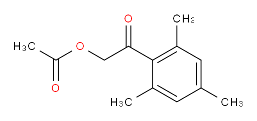 2-mesityl-2-oxoethyl acetate