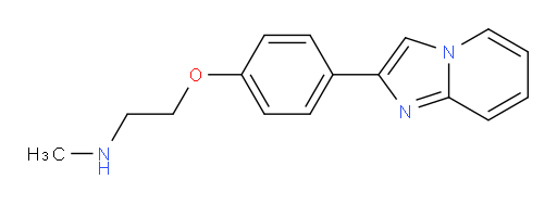 2-(4-(imidazo[1,2-a]pyridin-2-yl)phenoxy)-N-methylethanamine