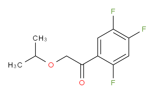 2-isopropoxy-1-(2,4,5-trifluorophenyl)ethanone