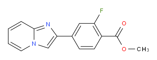 methyl 2-fluoro-4-(imidazo[1,2-a]pyridin-2-yl)benzoate