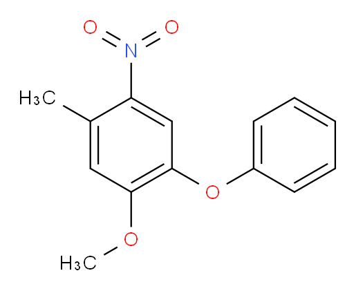 1-methoxy-5-methyl-4-nitro-2-phenoxybenzene