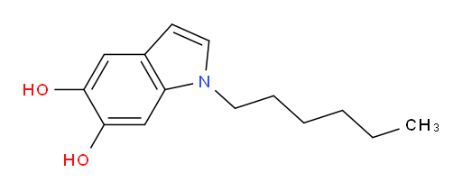 1-hexyl-1H-indole-5,6-diol