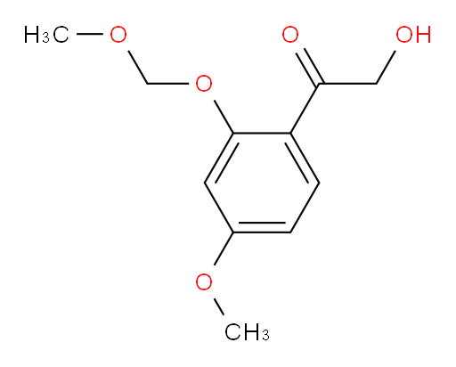 2-hydroxy-1-(4-methoxy-2-(methoxymethoxy)phenyl)ethanone