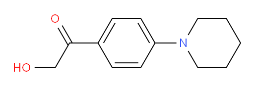 2-hydroxy-1-(4-(piperidin-1-yl)phenyl)ethanone