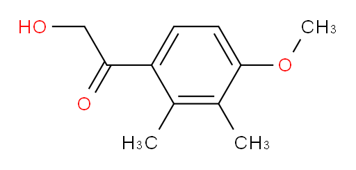 2-hydroxy-1-(4-methoxy-2,3-dimethylphenyl)ethanone