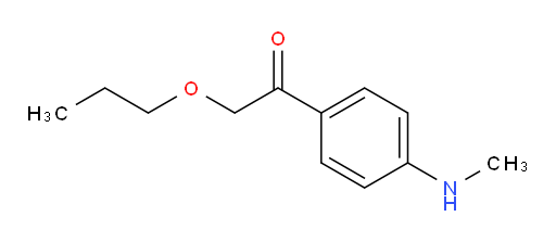 1-(4-(methylamino)phenyl)-2-propoxyethanone