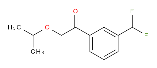 1-(3-(difluoromethyl)phenyl)-2-isopropoxyethanone