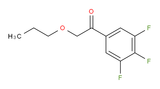 2-propoxy-1-(3,4,5-trifluorophenyl)ethanone