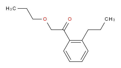 2-propoxy-1-(2-propylphenyl)ethanone