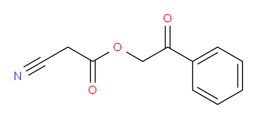 2-oxo-2-phenylethyl 2-cyanoacetate