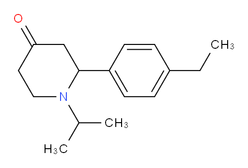 2-(4-ethylphenyl)-1-isopropylpiperidin-4-one