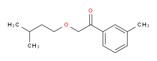 2-(isopentyloxy)-1-(m-tolyl)ethanone