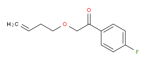 2-(but-3-en-1-yloxy)-1-(4-fluorophenyl)ethanone