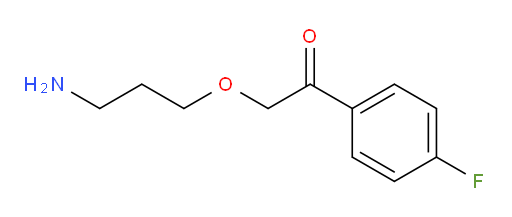 2-(3-aminopropoxy)-1-(4-fluorophenyl)ethanone