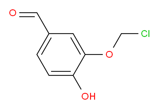 3-(chloromethoxy)-4-hydroxybenzaldehyde