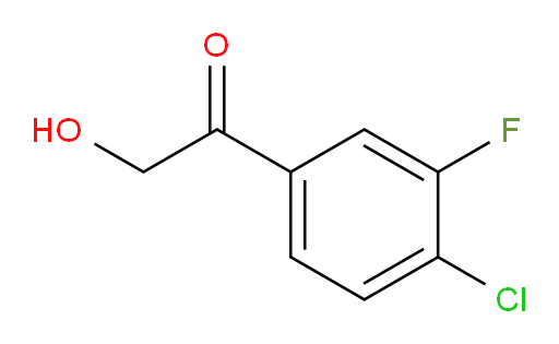 1-(4-chloro-3-fluorophenyl)-2-hydroxyethanone
