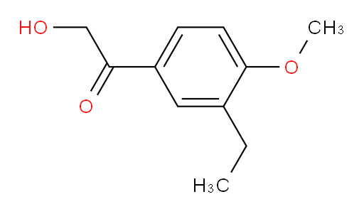 1-(3-ethyl-4-methoxyphenyl)-2-hydroxyethanone