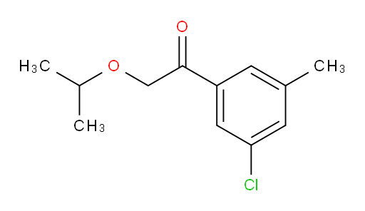 1-(3-chloro-5-methylphenyl)-2-isopropoxyethanone