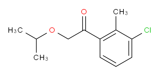 1-(3-chloro-2-methylphenyl)-2-isopropoxyethanone