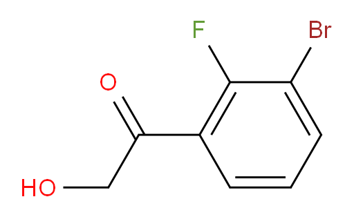 1-(3-bromo-2-fluorophenyl)-2-hydroxyethanone