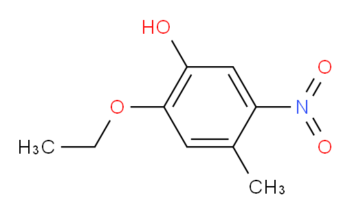 2-ethoxy-4-methyl-5-nitrophenol
