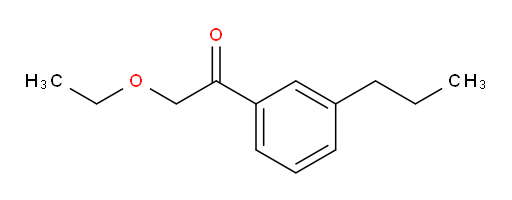 2-ethoxy-1-(3-propylphenyl)ethanone