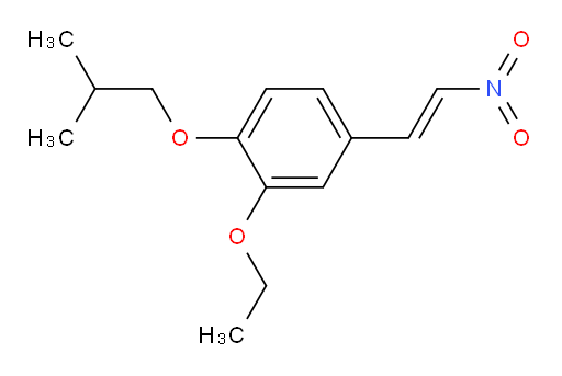 (E)-2-ethoxy-1-isobutoxy-4-(2-nitrovinyl)benzene